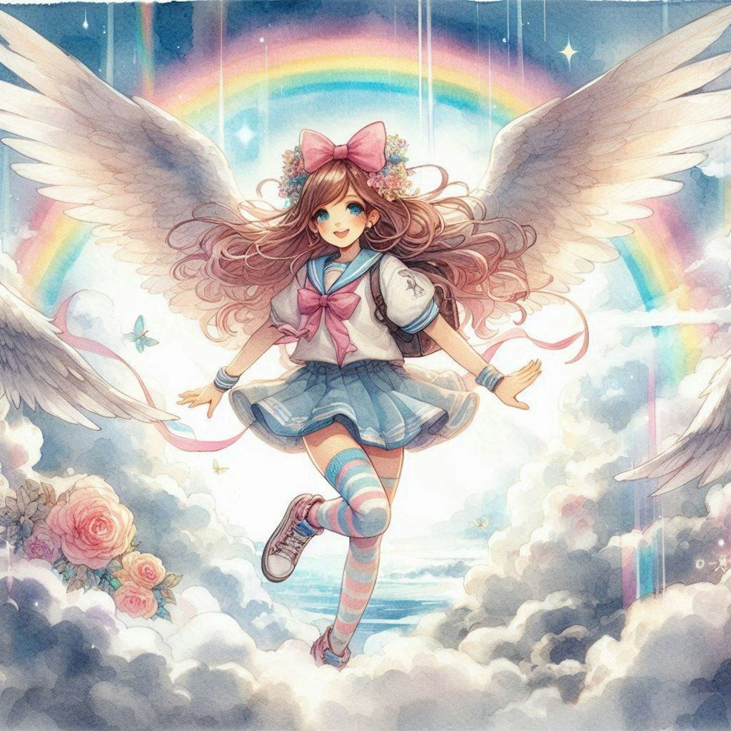 天使のhigh jump！