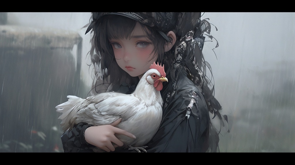 Le poulet et la fille