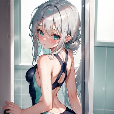 シャワー浴びてお出かけの準備です。