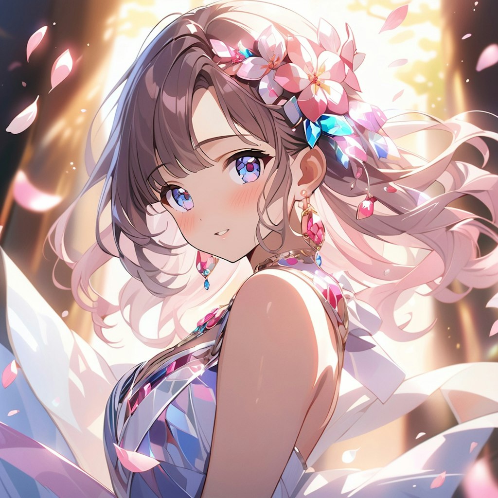 輝く桜の姫