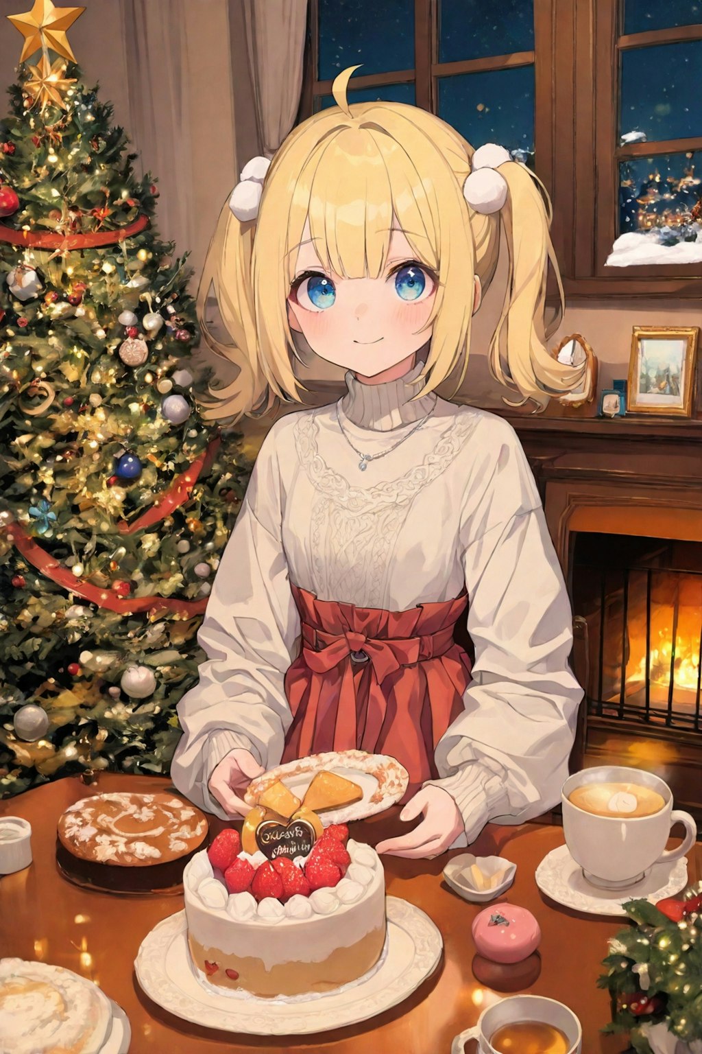 クリスマスはおしとやかに