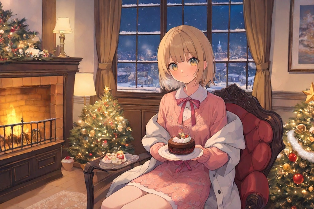 クリスマスはおしとやかに