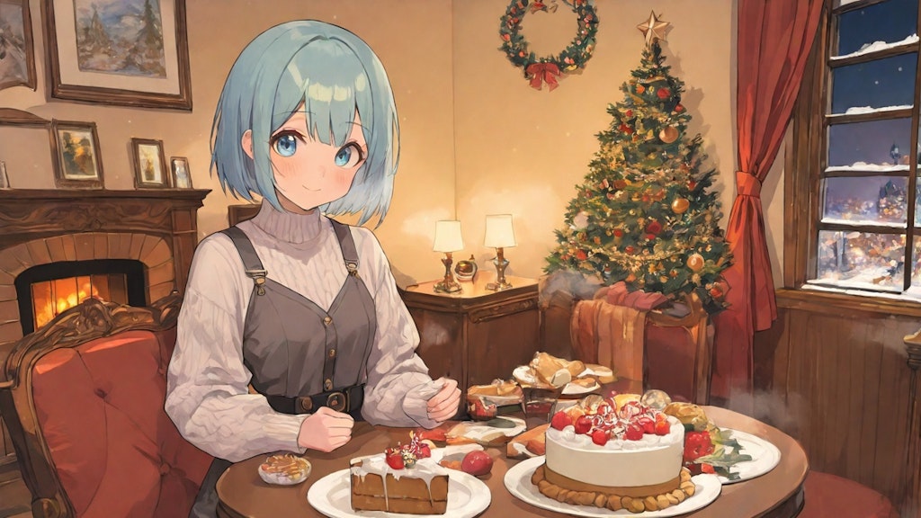 クリスマスはおしとやかに