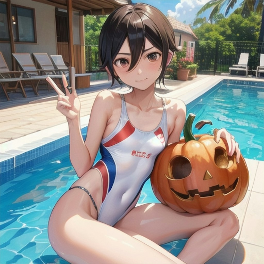 halloween swimsuit