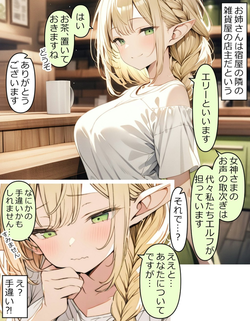 エルフのお姉さん#2