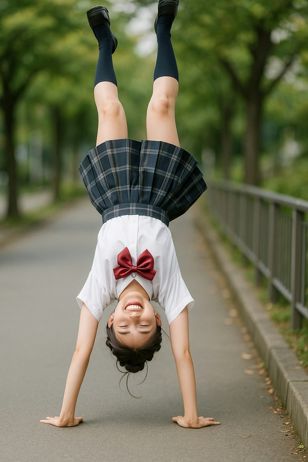 逆立ち