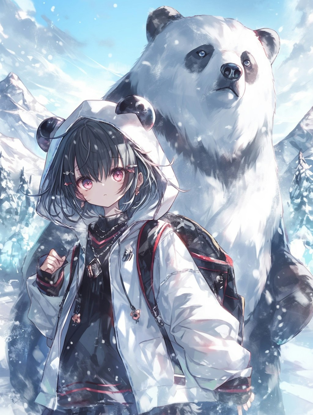 雪✖︎くま娘🐾