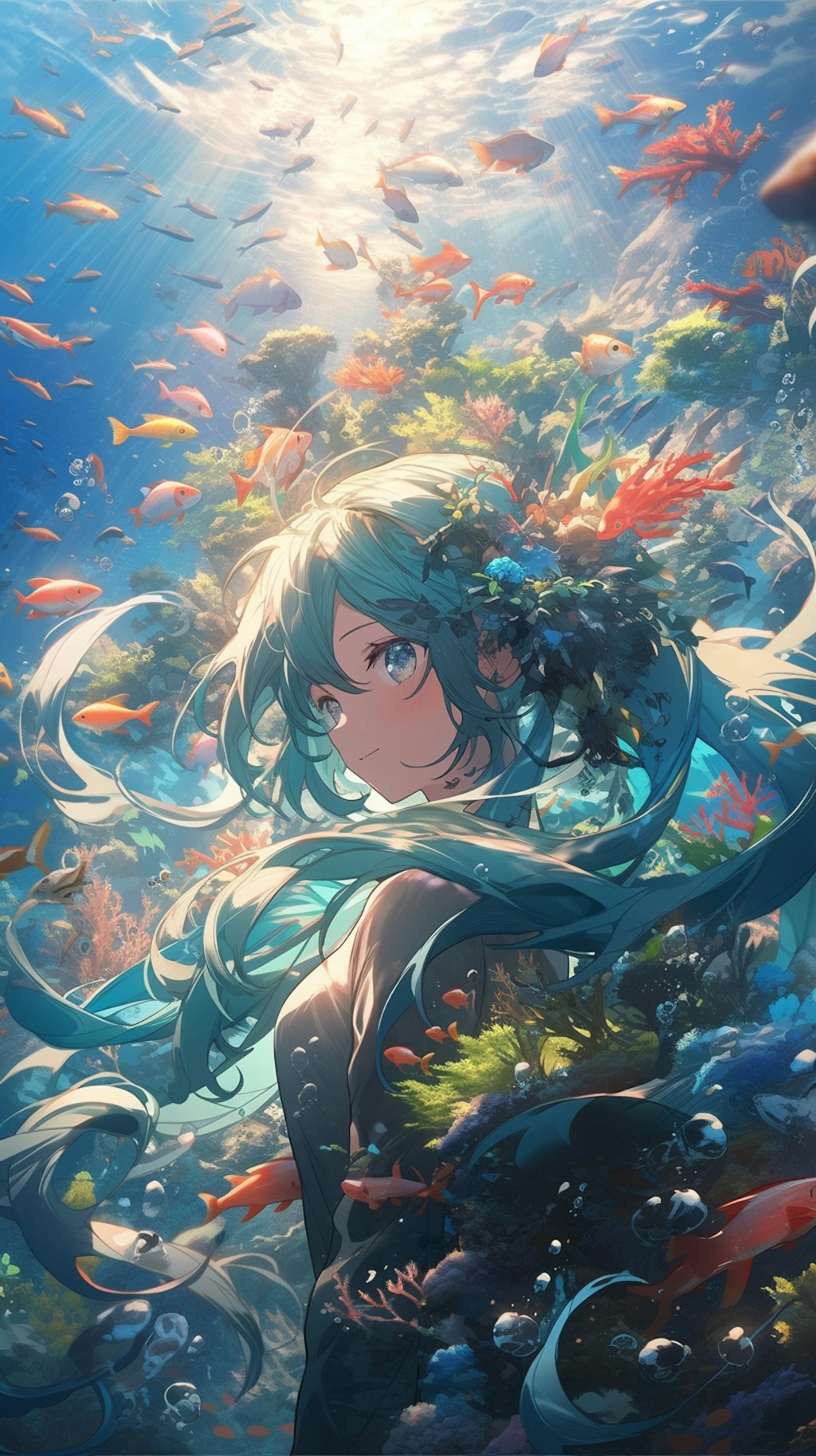 初音ミク 海