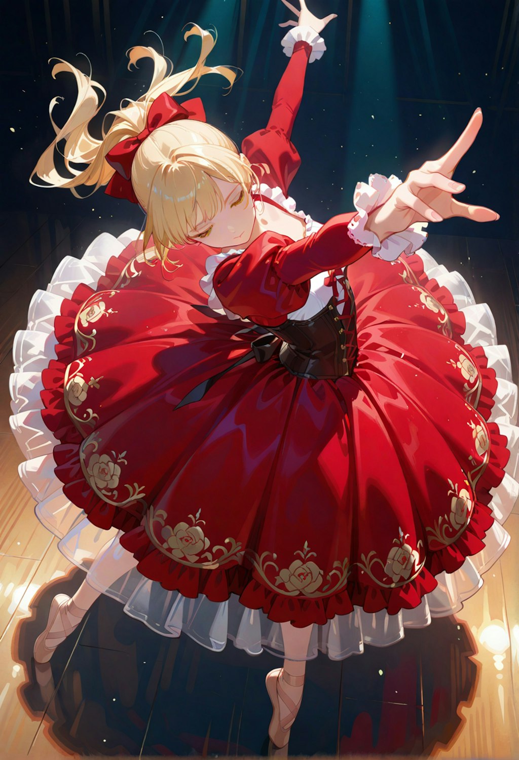 第一アラベスク(ポーズ)