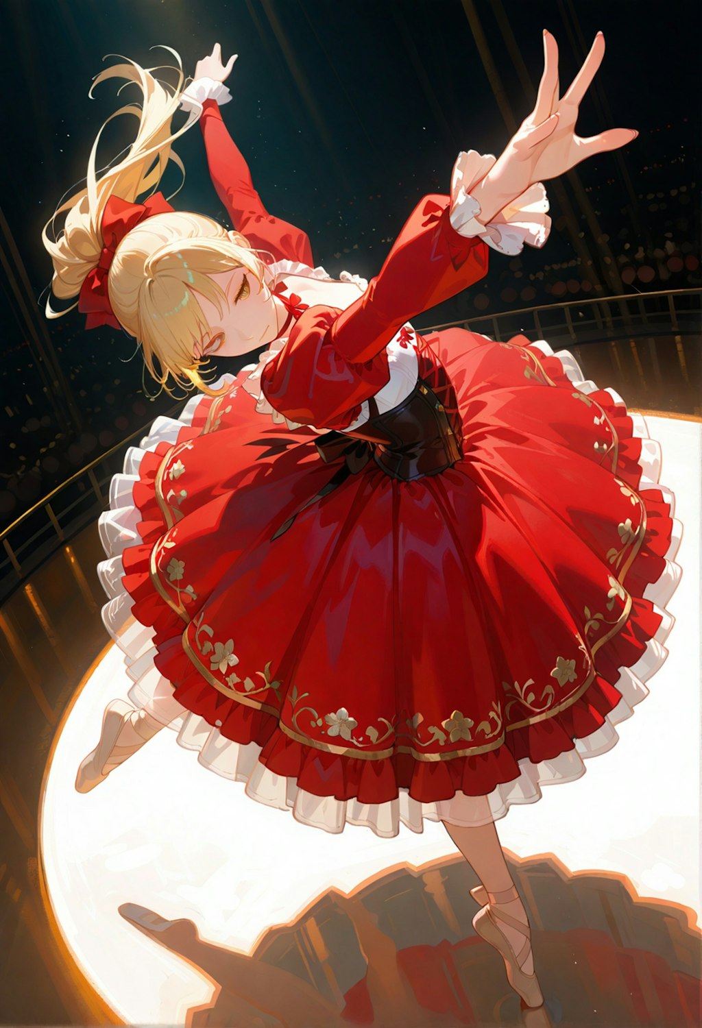 第一アラベスク(ポーズ)