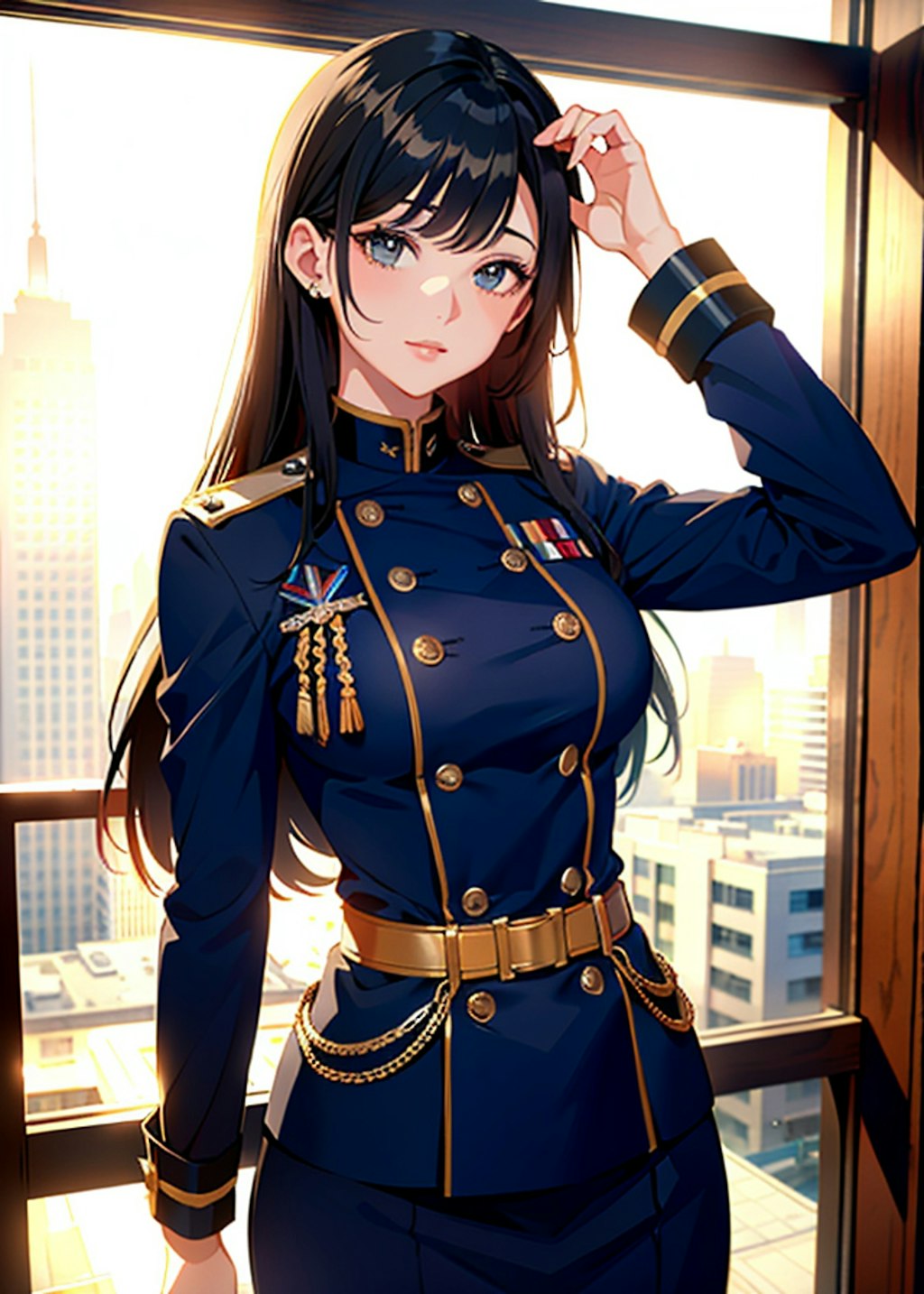 軍服お姉さん２