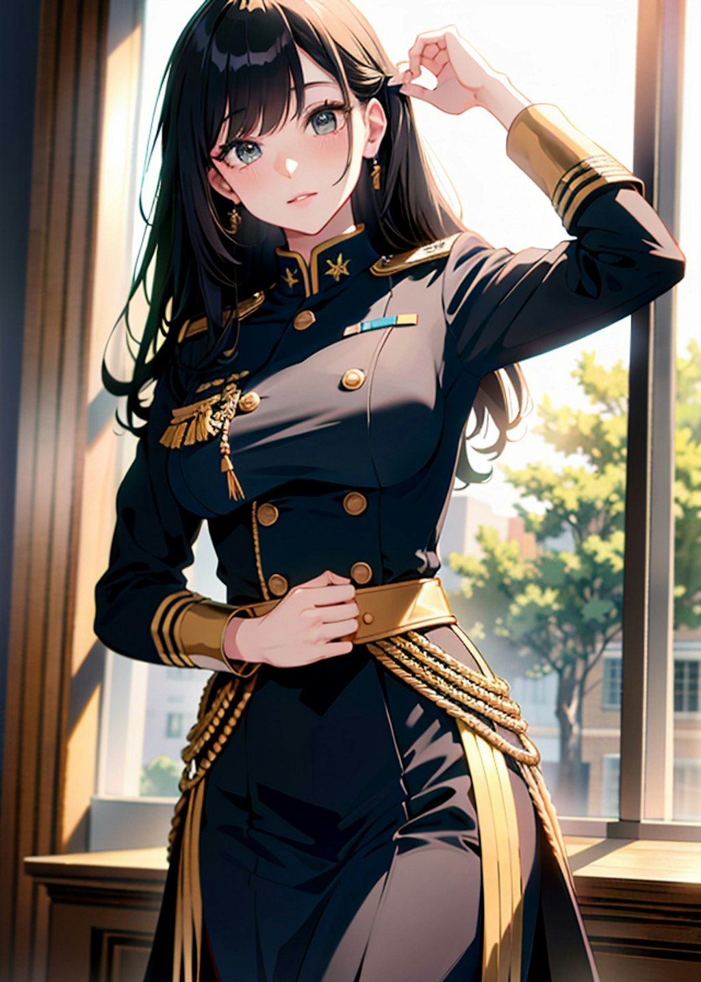 軍服お姉さん２