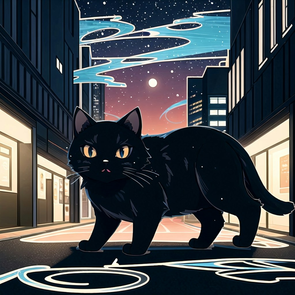 黒猫 75