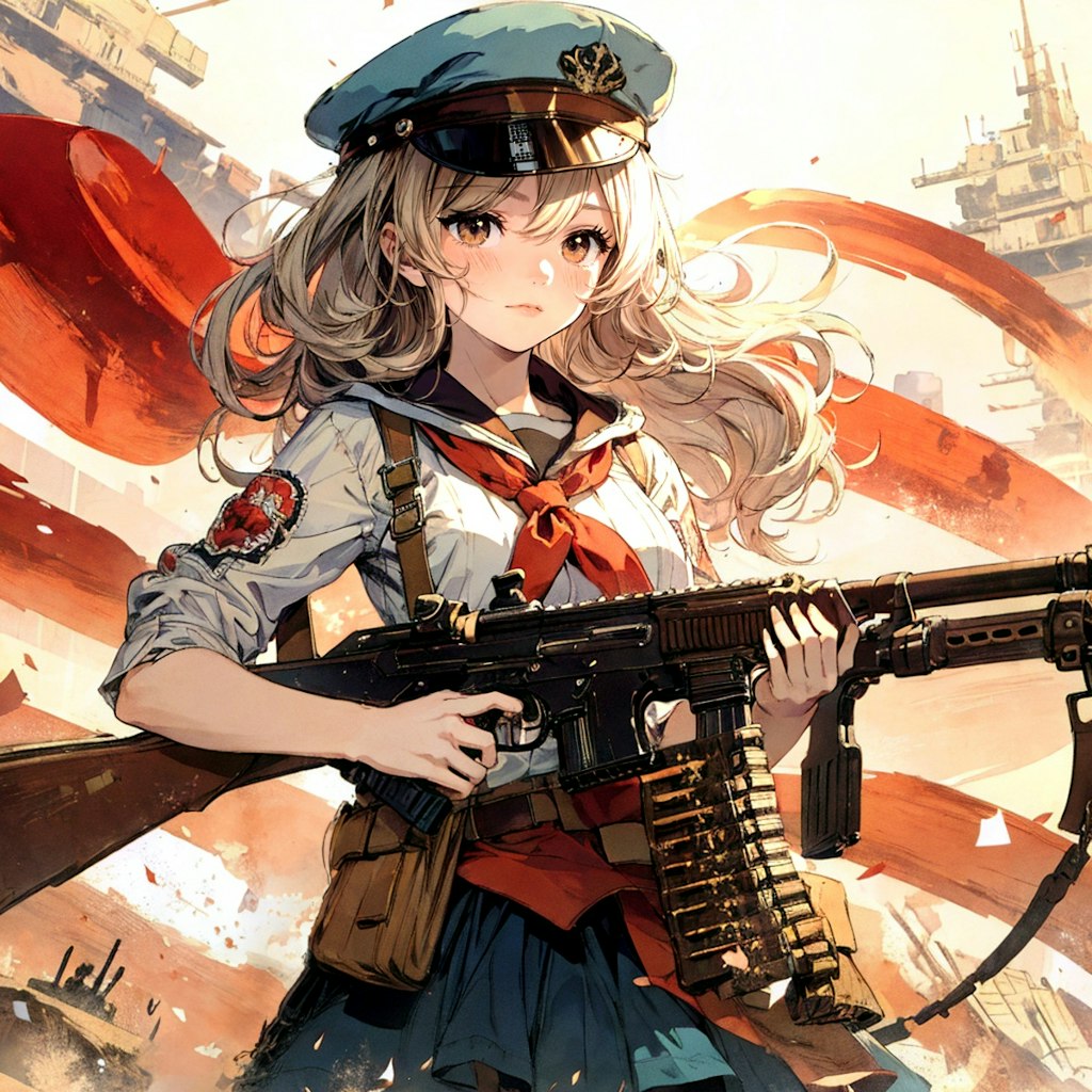 機関銃と少女⑤