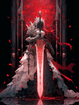 Blood Rose Sword