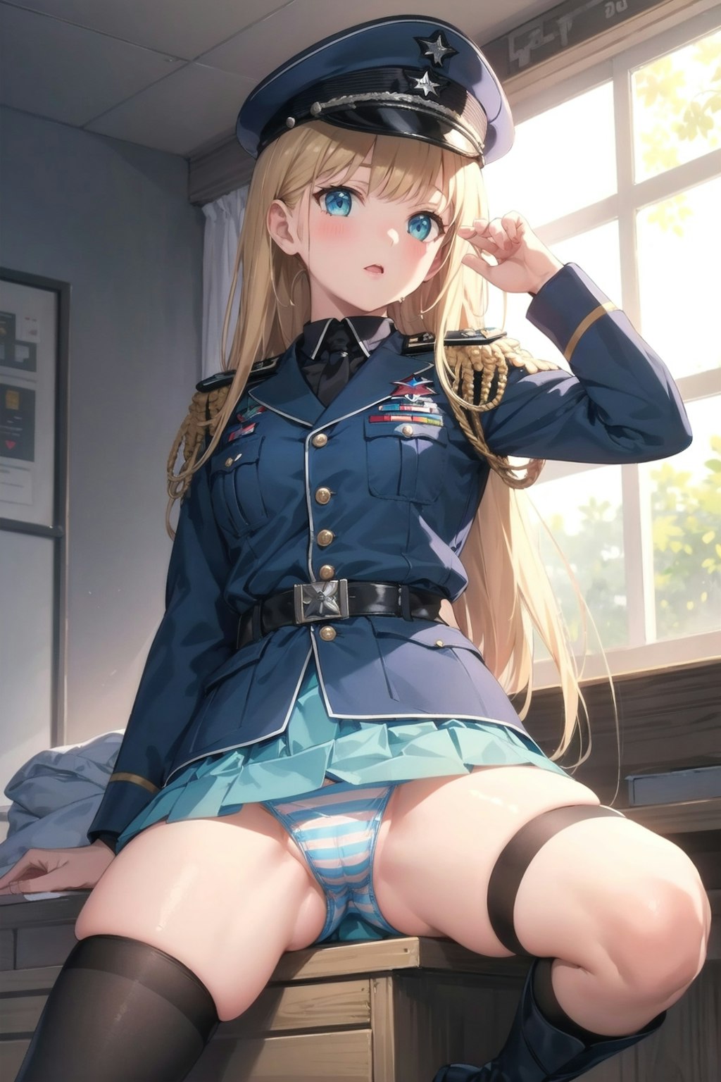 軍服少女