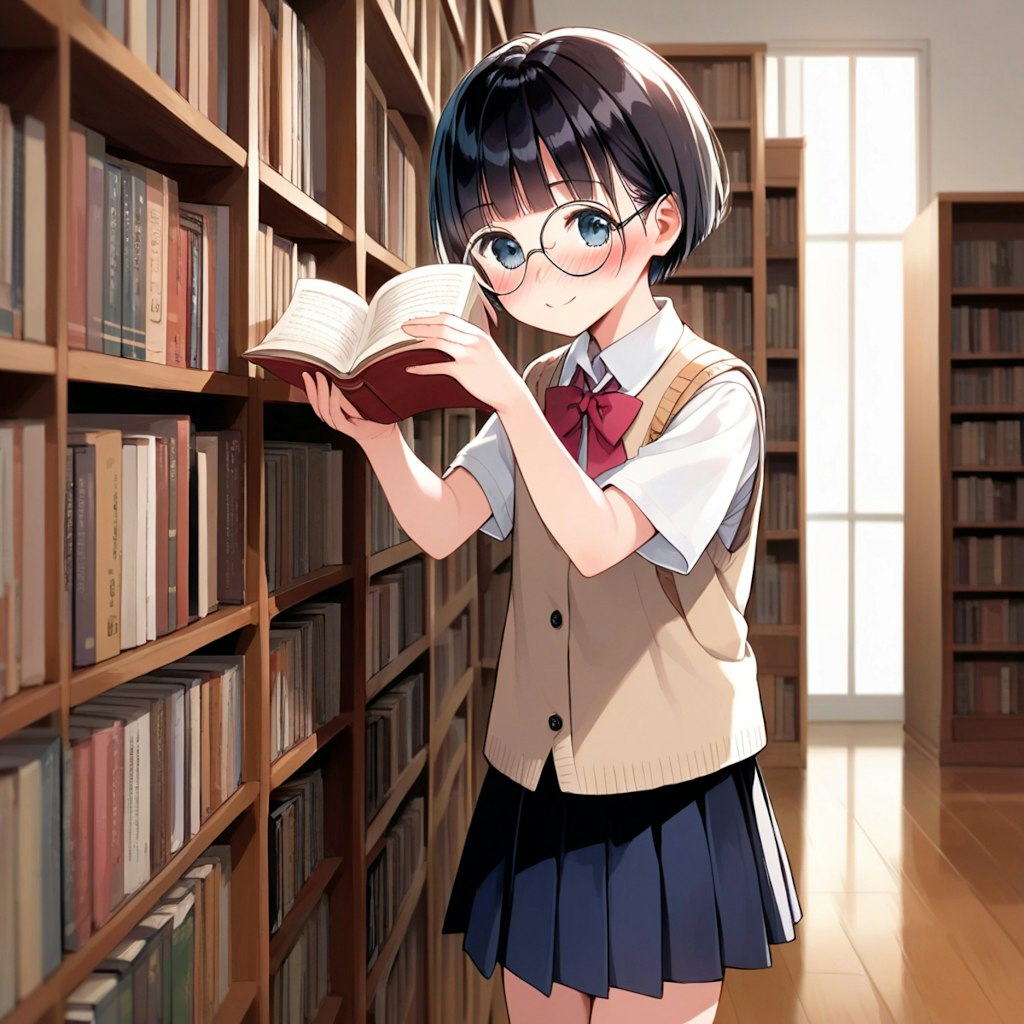 今日はどんな本を読もうかなっ