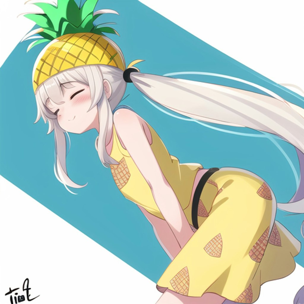 pineapple cap