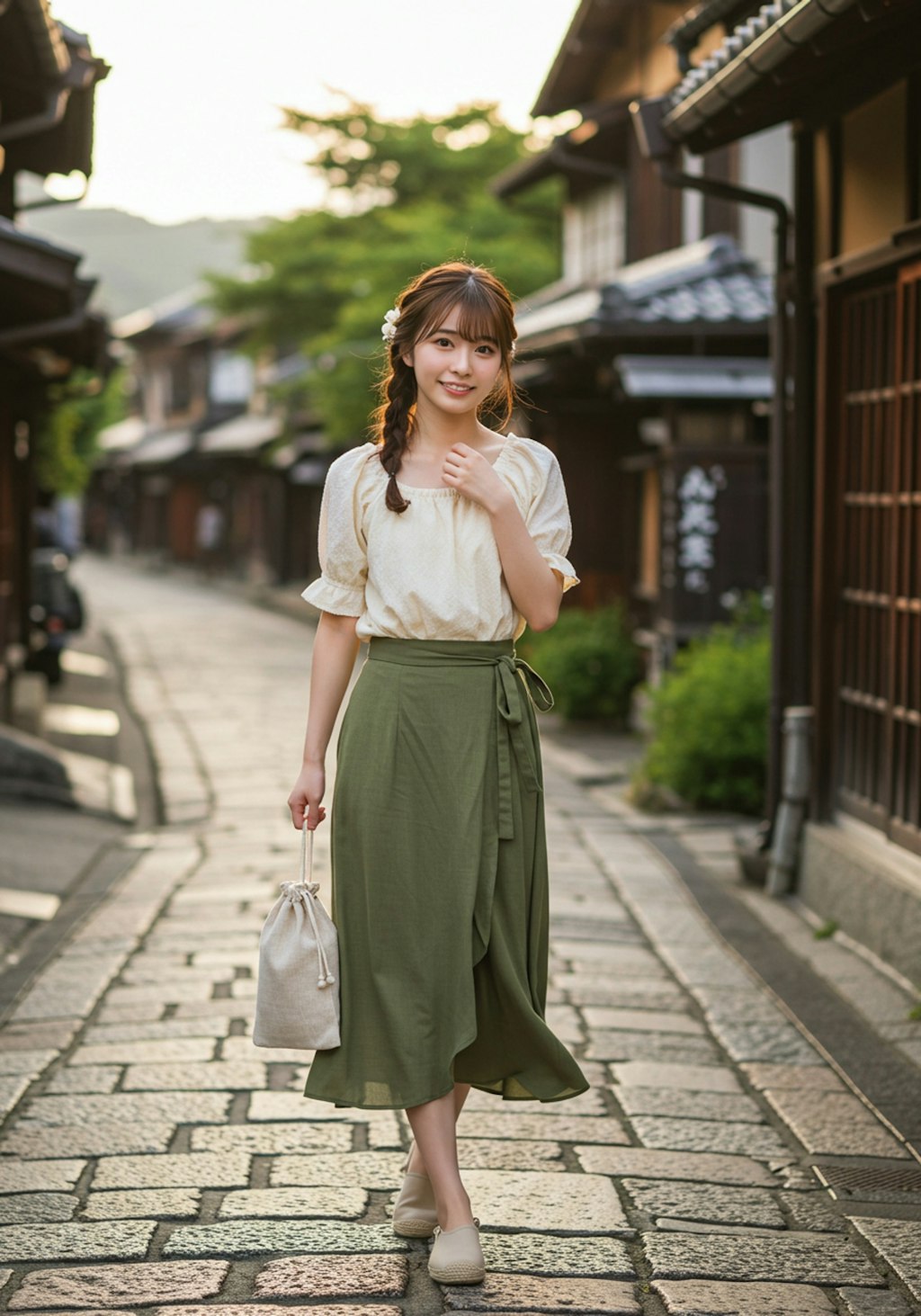 夕暮れの小径