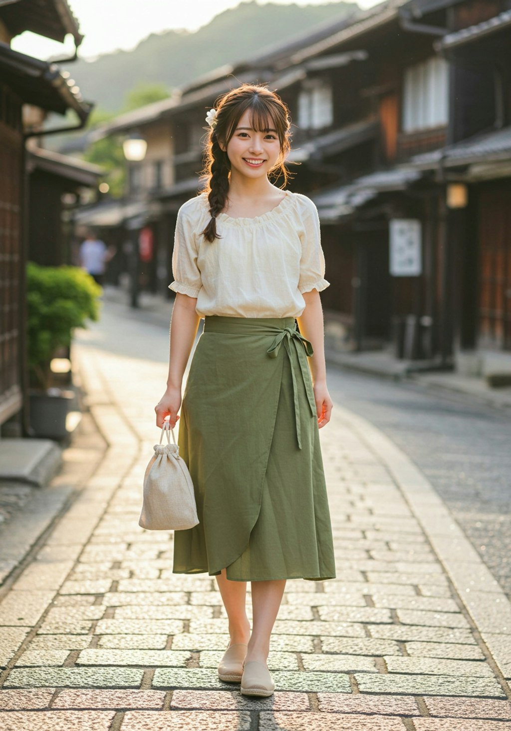 夕暮れの小径