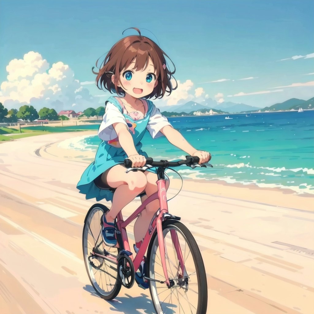 自転車少女