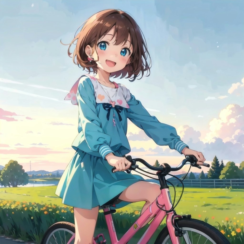 自転車少女