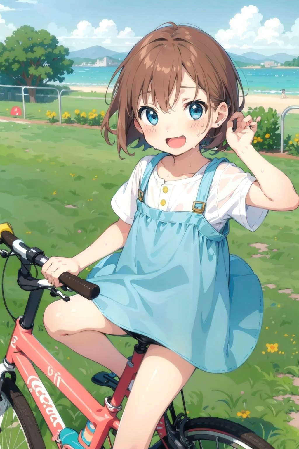 自転車少女