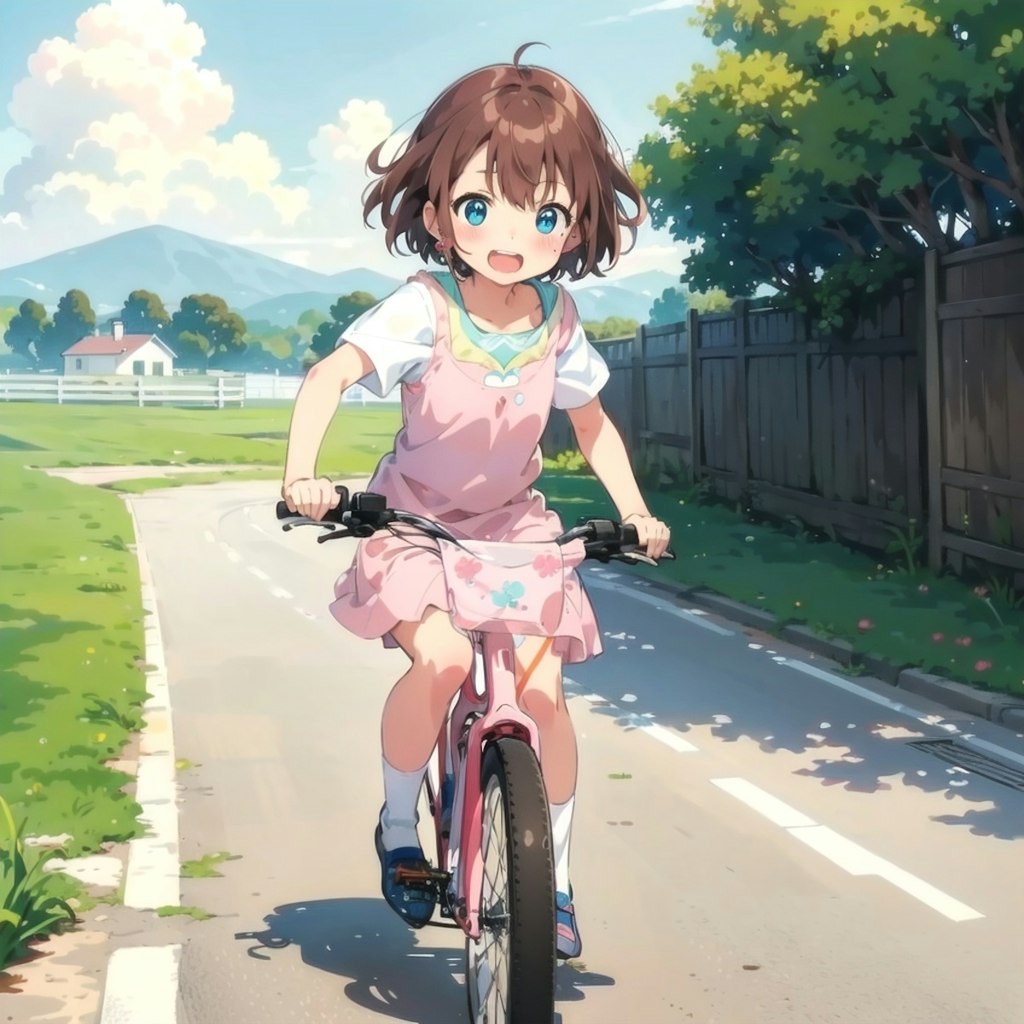 自転車少女