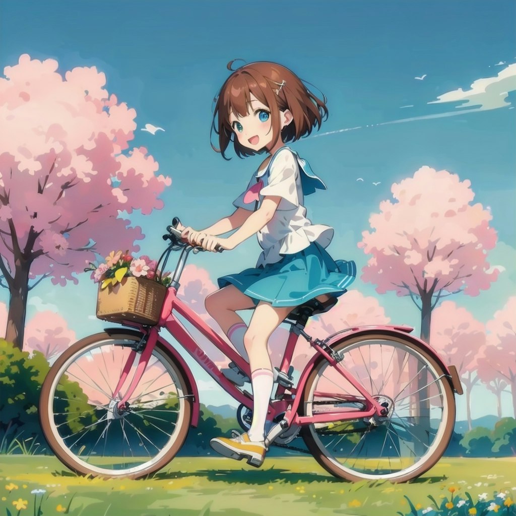 自転車少女