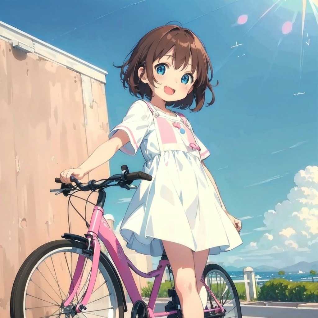 自転車少女