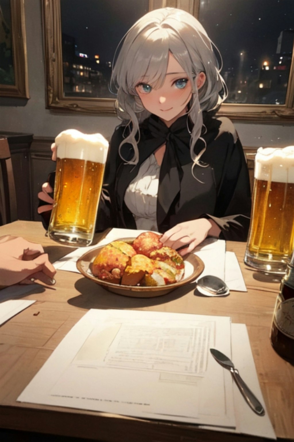 ビールとツマミ🍺