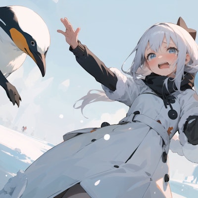 ユキガッセンツヨスギペンギン -Those Penguins Are Too Strong for Snowball Fights.
