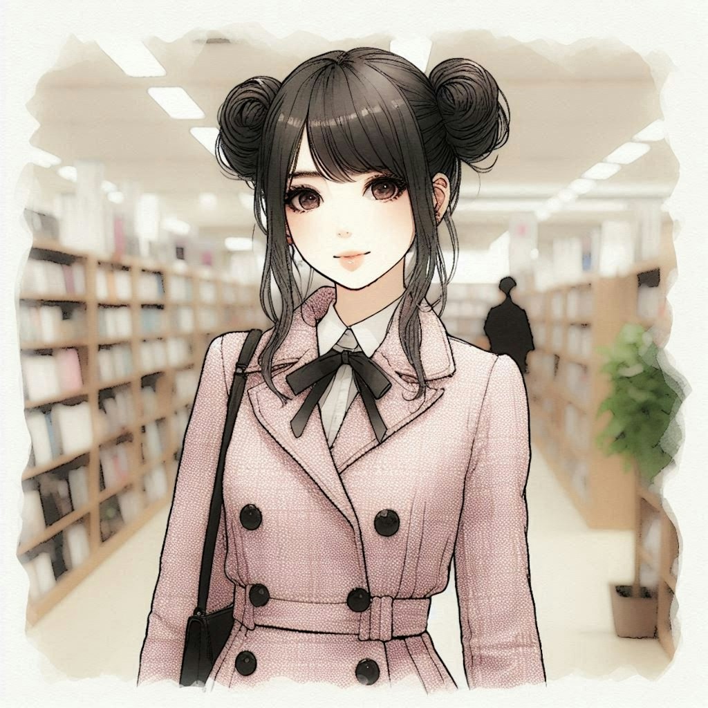 本と少女 2