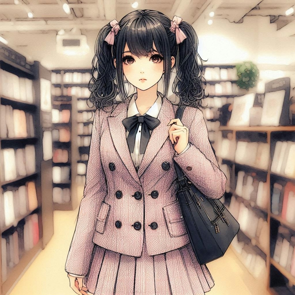 本と少女 2