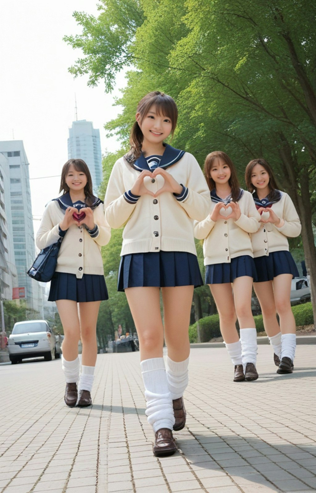 春の制服祭り