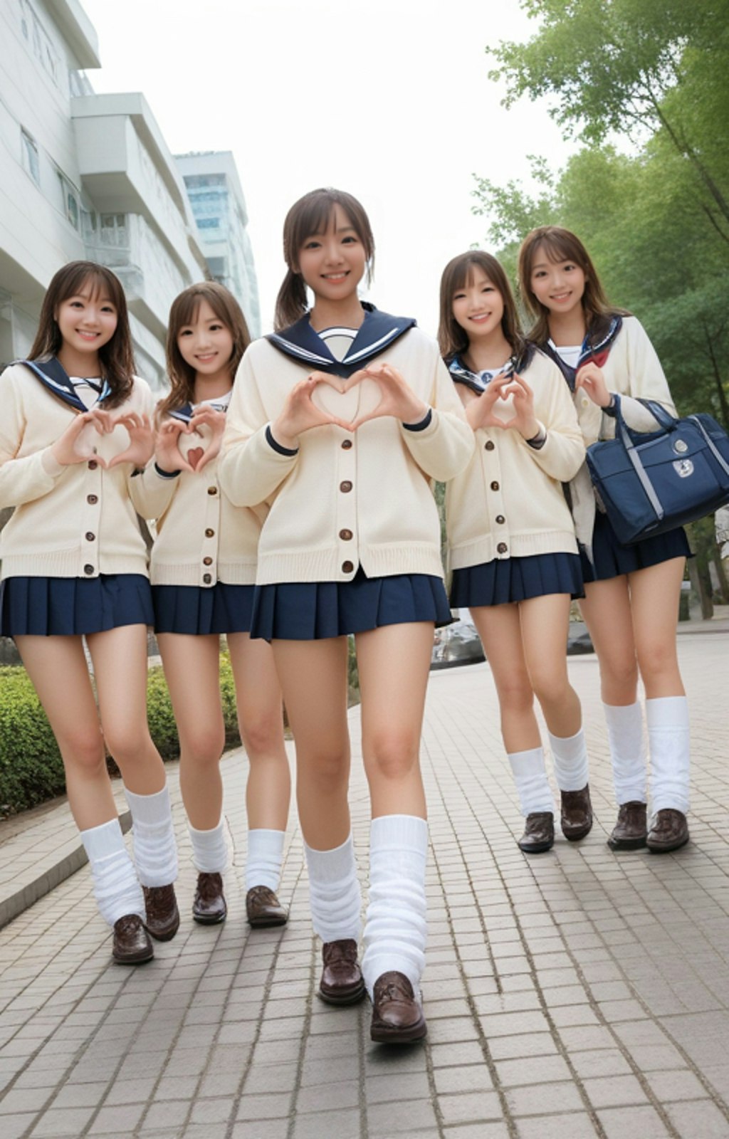 春の制服祭り