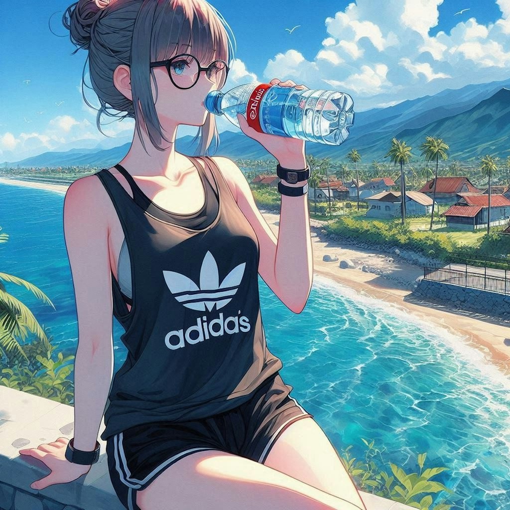 タンクトップの夏