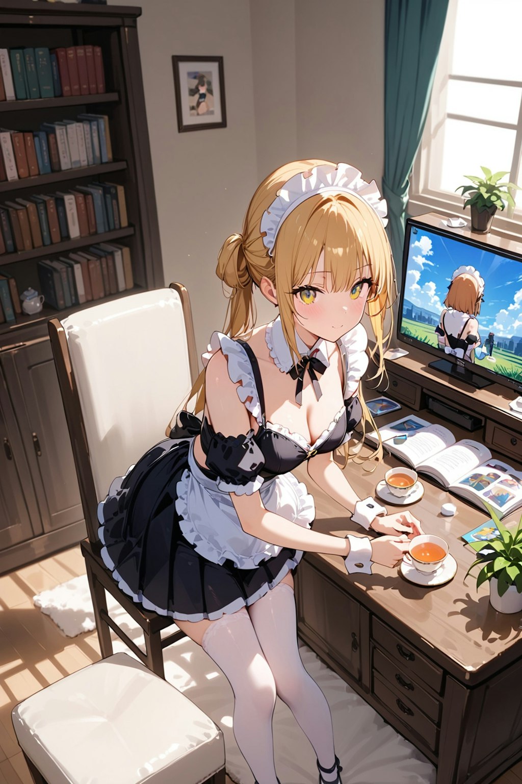 メイドさんのいる風景