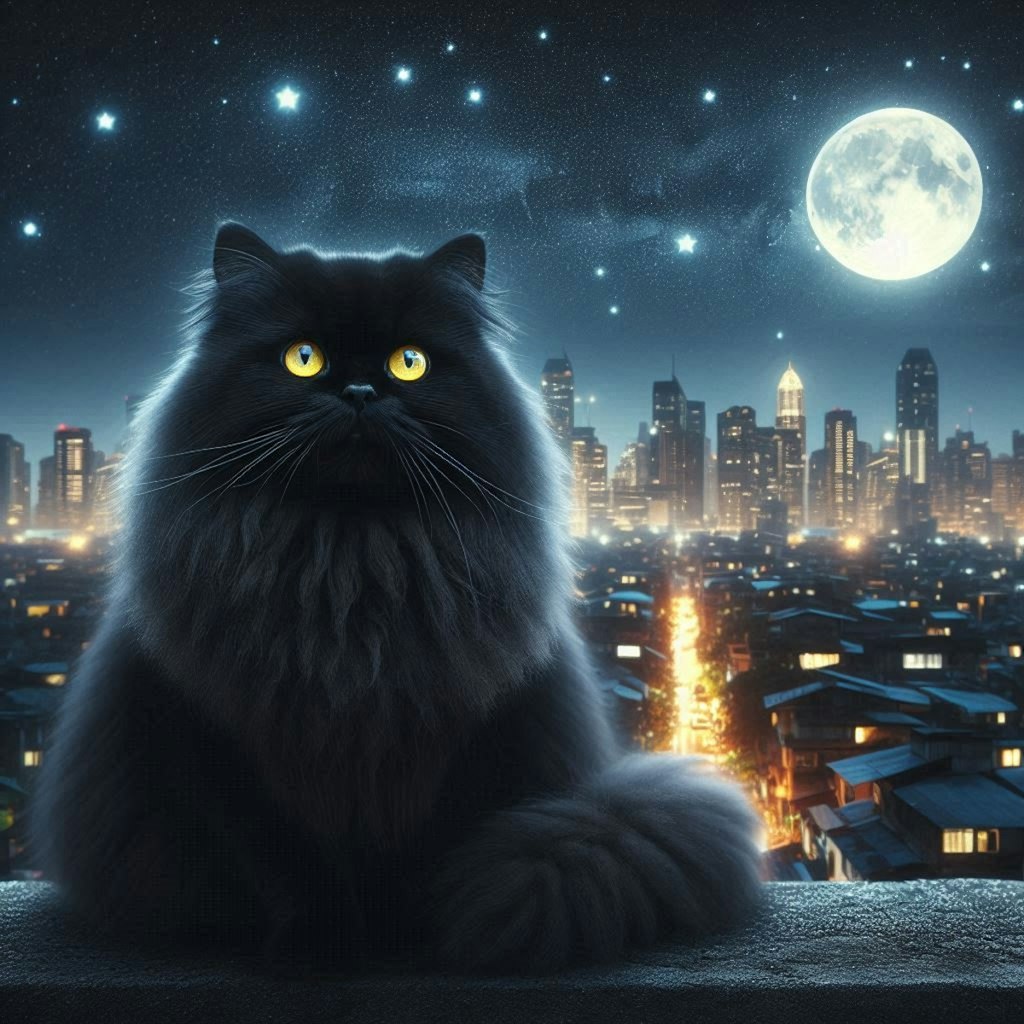 猫の夜