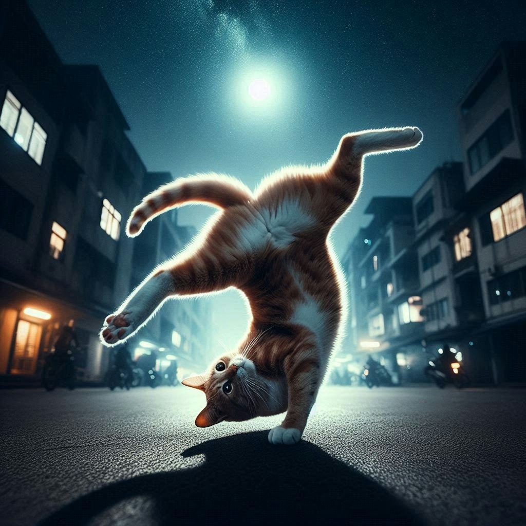 猫の夜