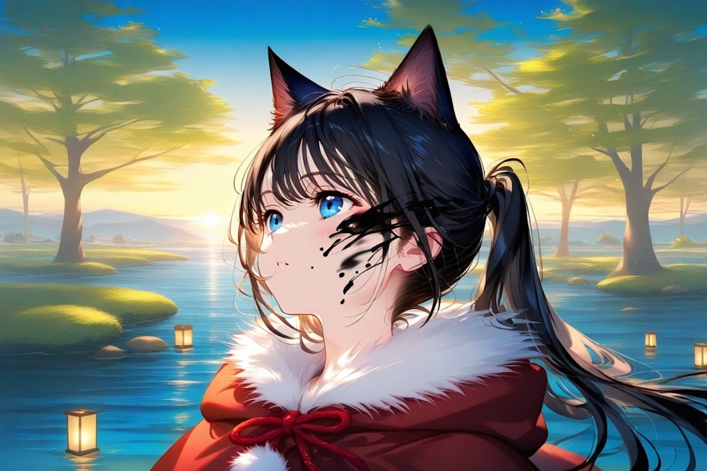 ちち生で水墨画は作れるのか？