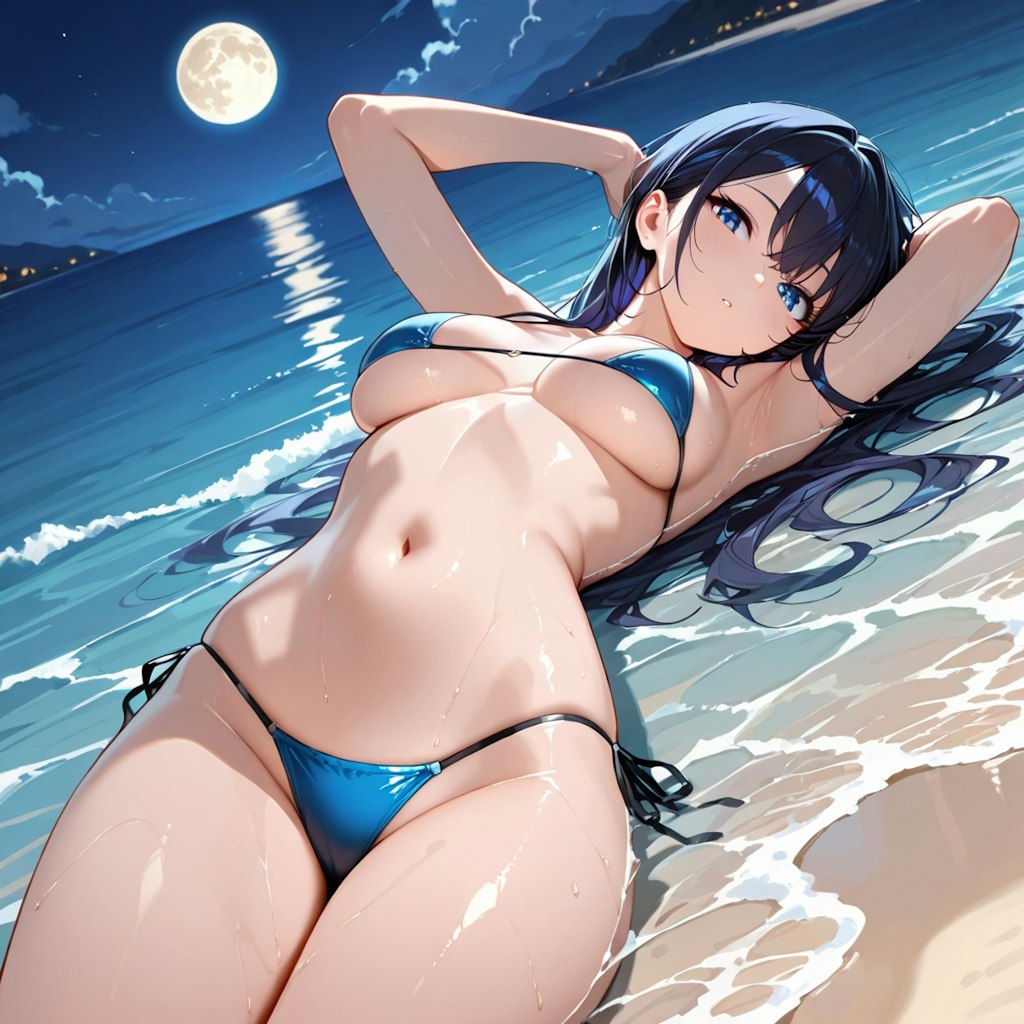 「１０単語企画」　水辺のキュートガール