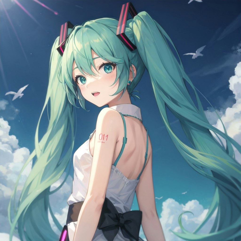 V4B　hatsunemiku　で出るかテスト　高解像度