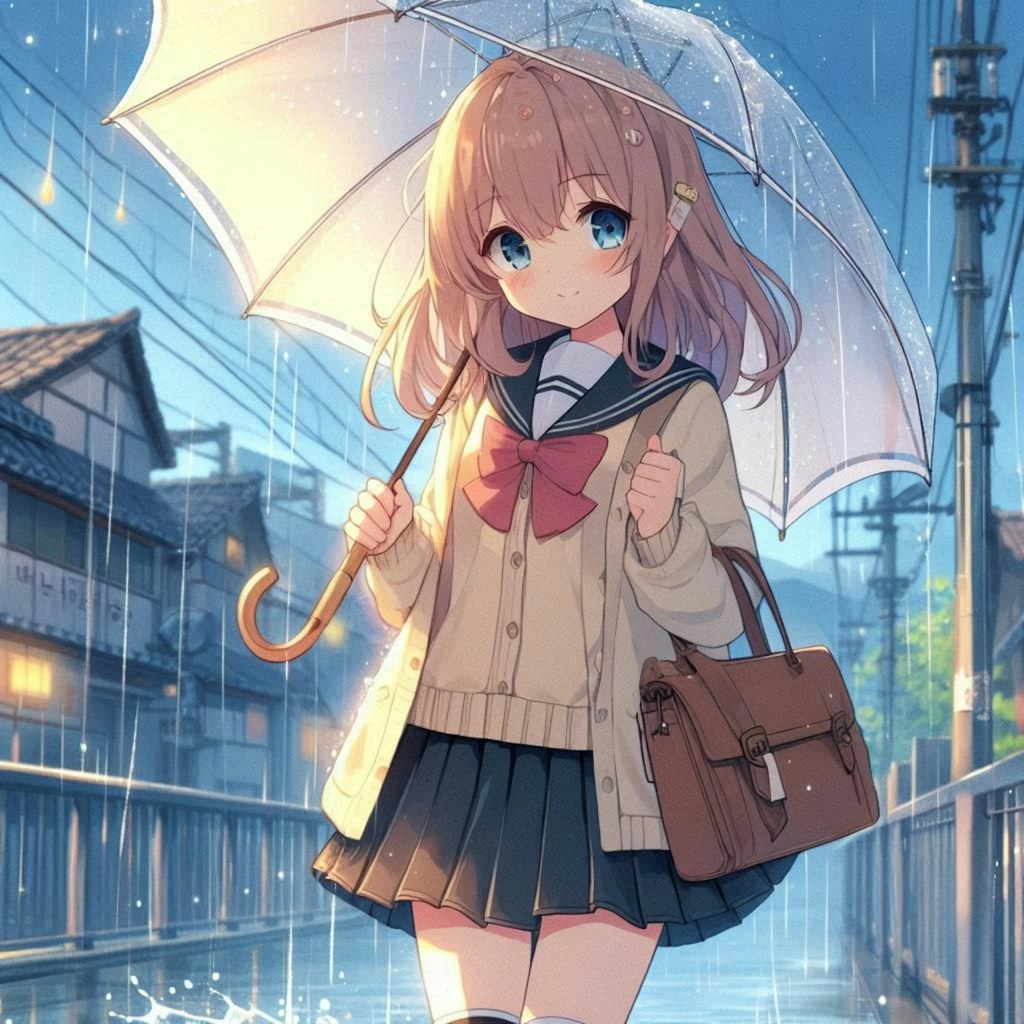 雨の日だね rainy day