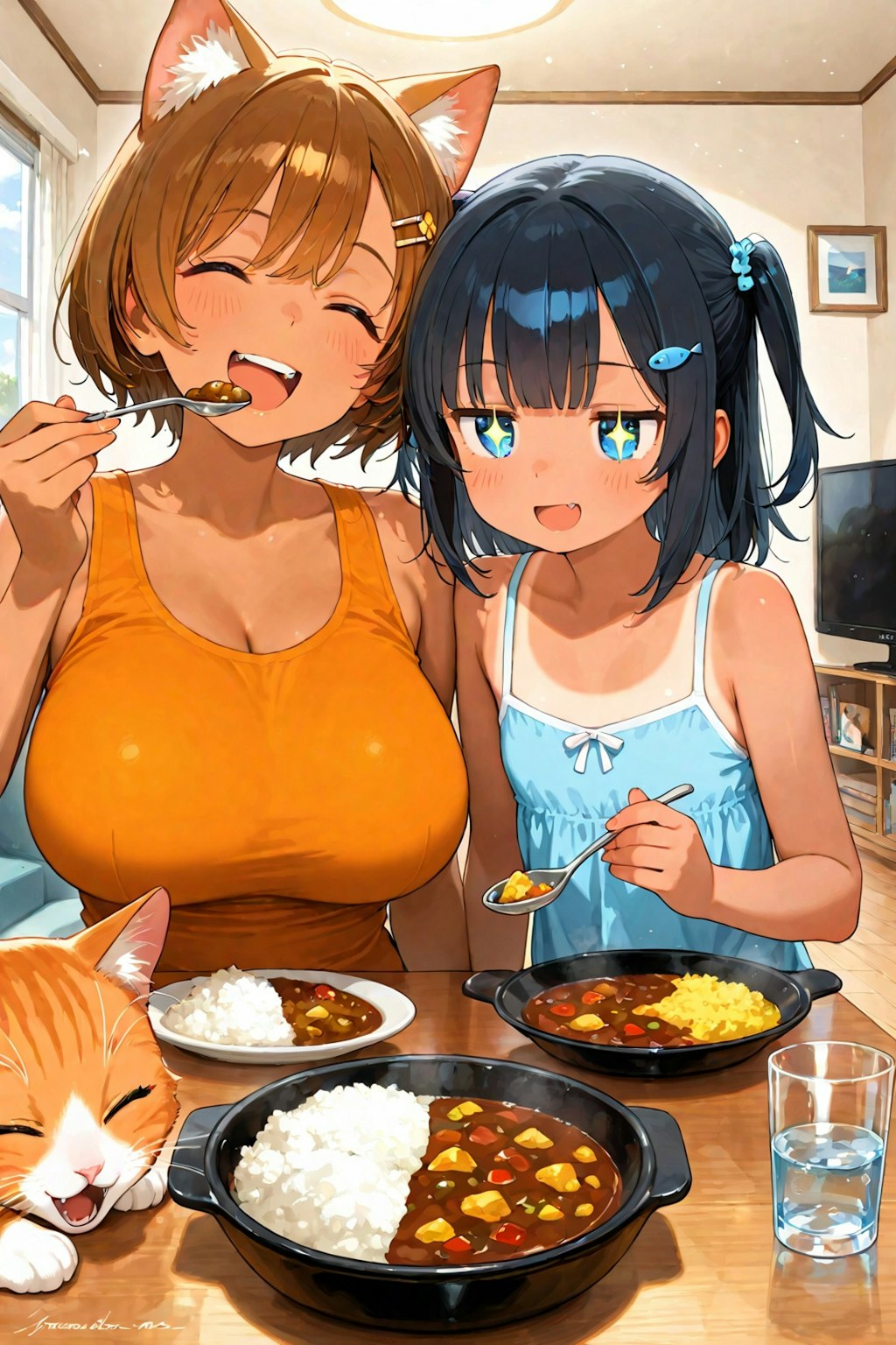 今日はカレーだ！🍛