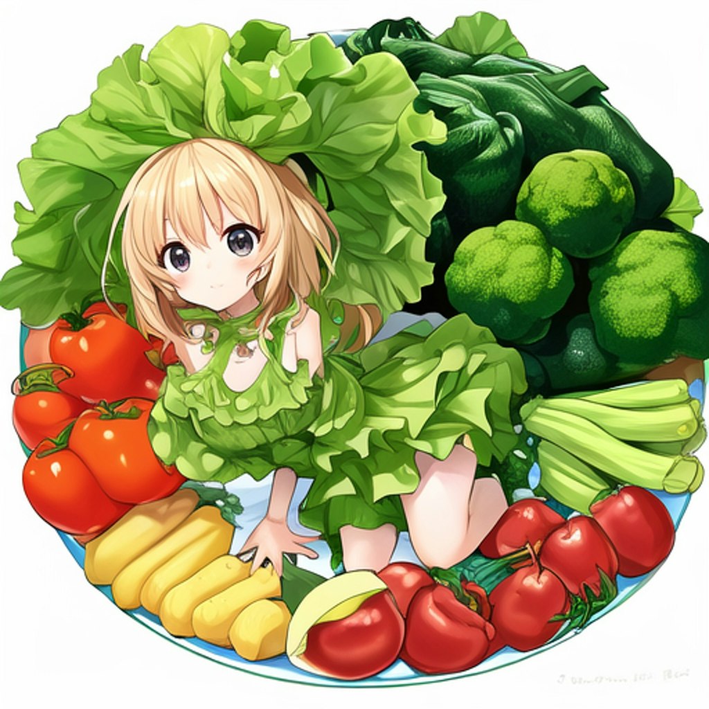 お野菜少女１