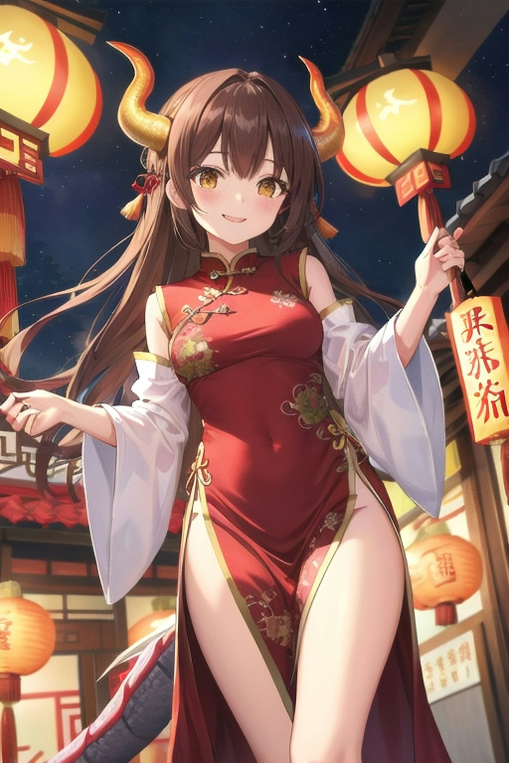 ドラゴン娘のなごみちゃん🐉 🇨🇳