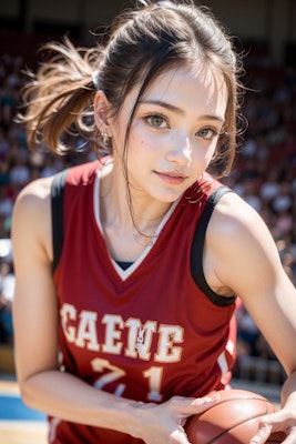 千山 愛　バスケットボール
