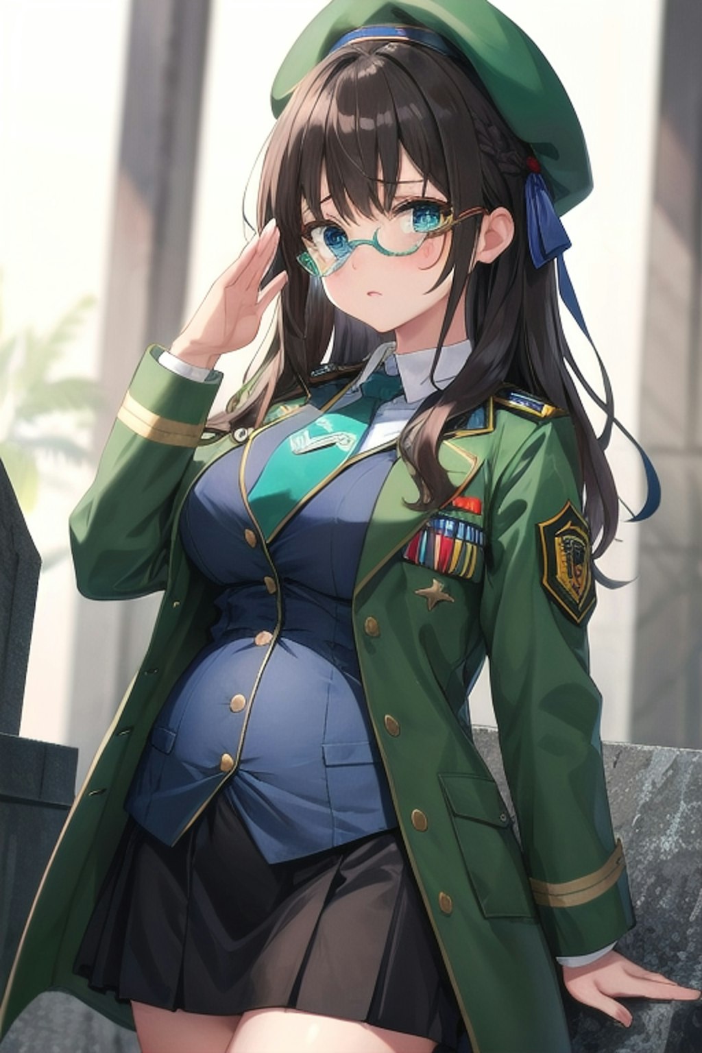 女軍人