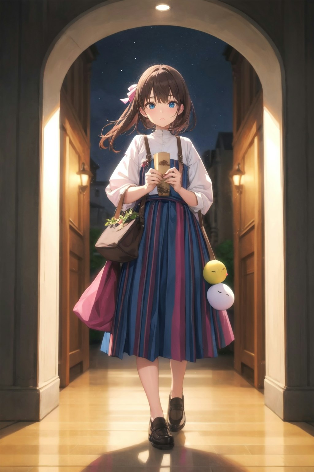 夜の屋敷